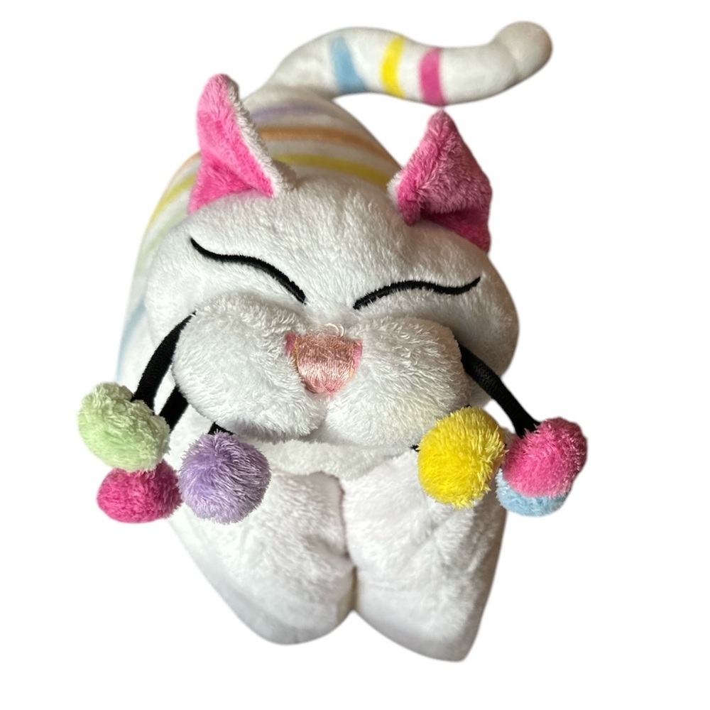 Whimsy Clay Plush by Amy Lacombe Rare cat pillow